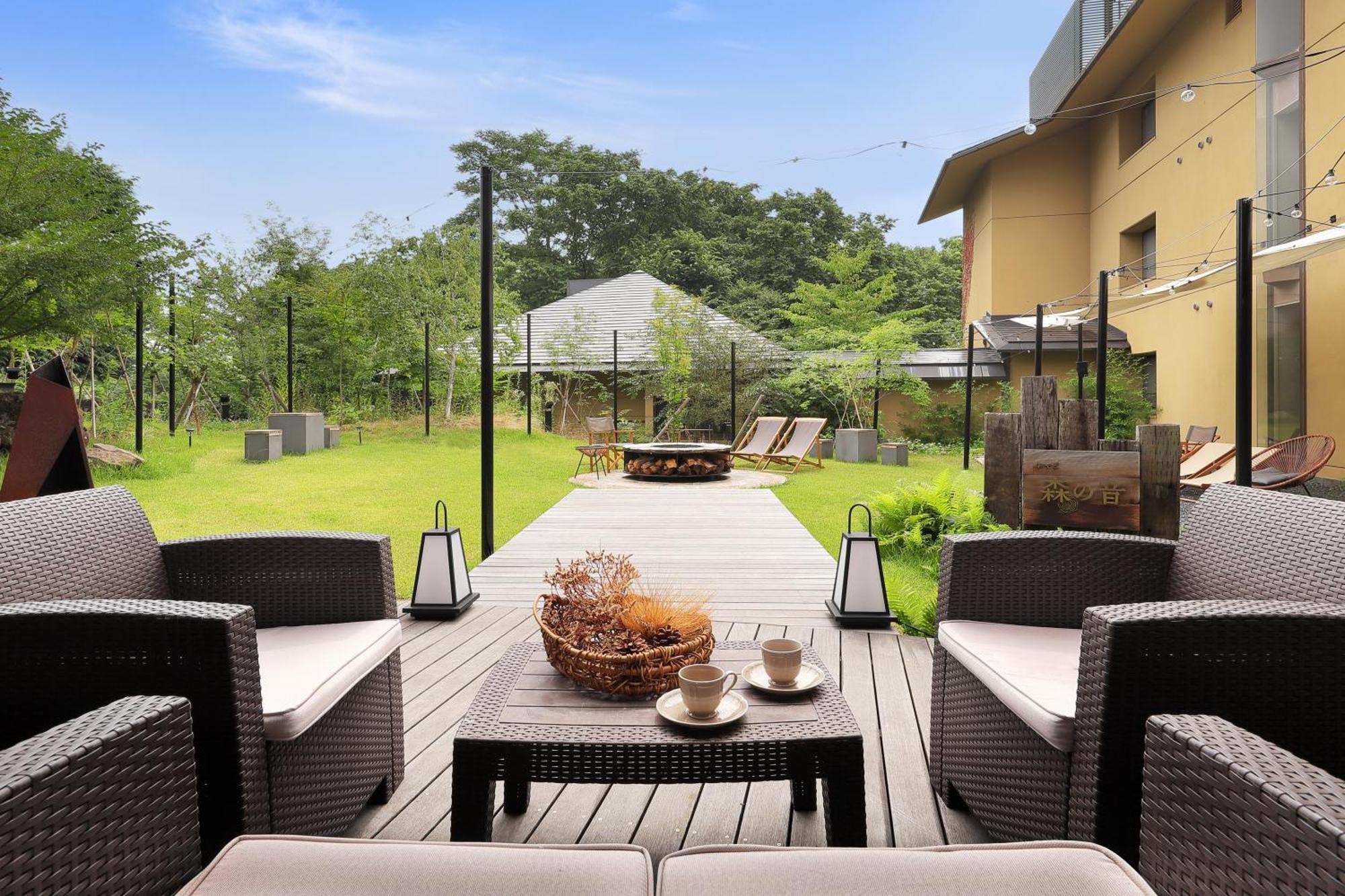 Hotel Oyado Morinone Kaminoyama Exterior foto